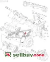 Манжета 3429790M2 трактора Massey Ferguson
