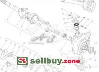 Подшипник 3310930M91 трактора Massey Ferguson
