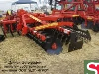 Борона дисковая БДМ 3,6х3 ПН 3х рядная с пружинной стойкой БДМ-П "БАРС"