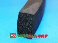 Профиль резиновый пористый прямоугольный 15х20